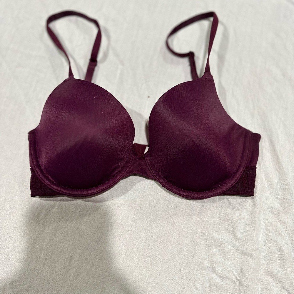 Elegant Burgundy Women's Bra